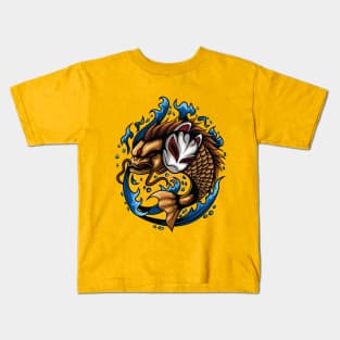 Japanese koi fish Kids T-Shirt